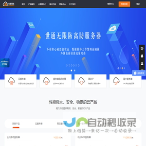 世通网络-企业级云服务器 高防服务器 服务器托管租用服务供应商